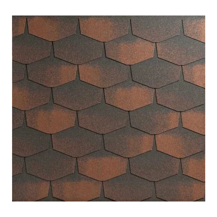 Гибкая черепица Katepal FORTE Тибет (Коричневый)