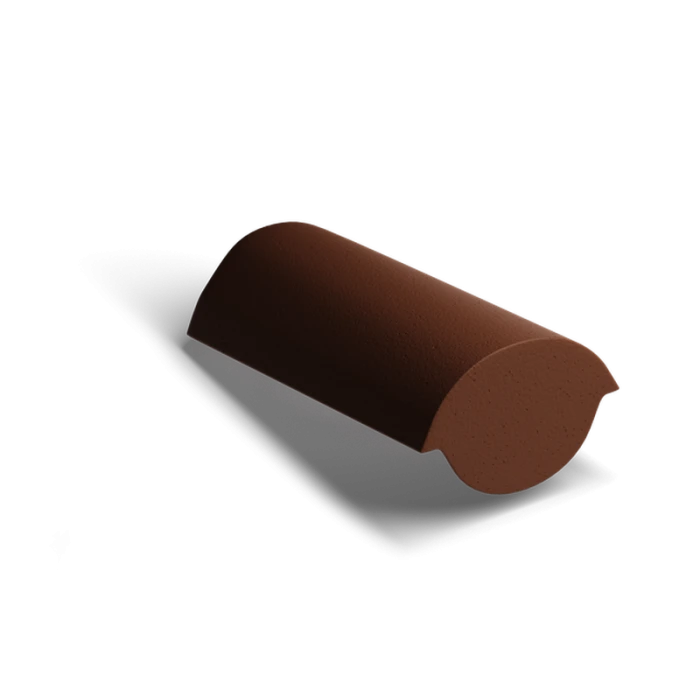 Конечная коньковая черепица Classic Коричневый Kriastak