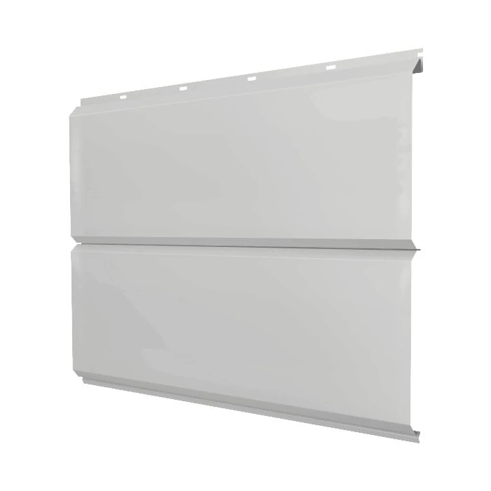 Софит ЭкоБрус без перфорации 0,345 Grand Line 0,5 Velur RAL 9003 сигнальный белый